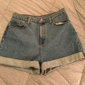 BDG High Waisted Mom Shorts